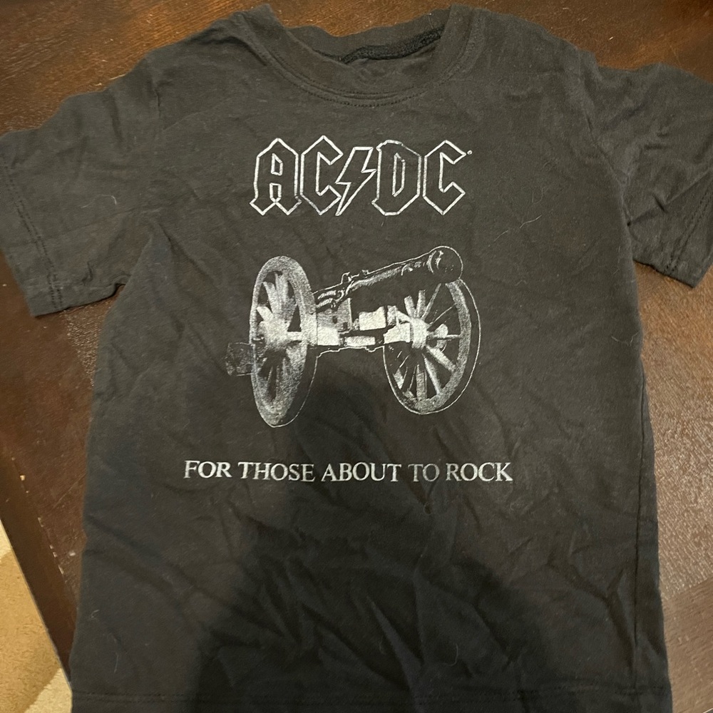 5T AC DC shirt